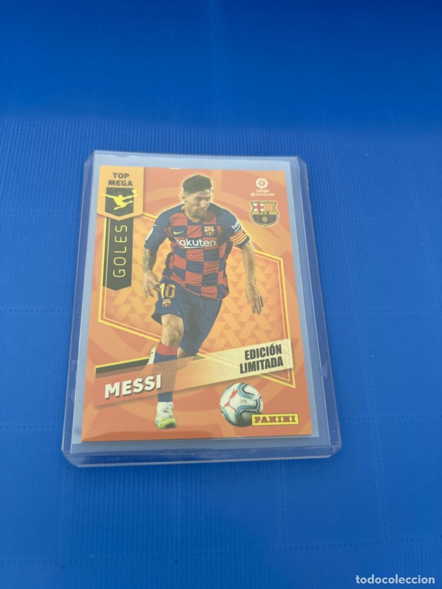 Coleccionismo cromos antiguos: Cromo de messi panini 2020 edici&oacute;n limitada - Foto 1