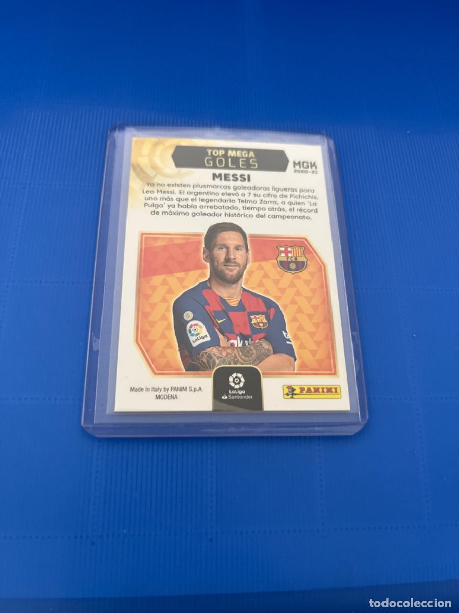 Coleccionismo cromos antiguos: Cromo de messi panini 2020 edici&oacute;n limitada - Foto 2