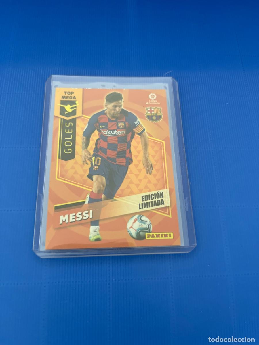 Coleccionismo cromos antiguos: Cromo de messi panini 2020 edici&oacute;n limitada - Foto 1