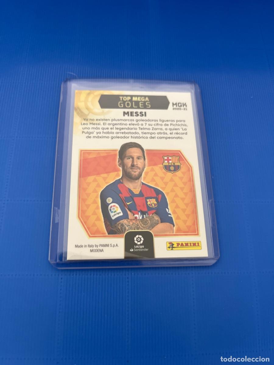 Coleccionismo cromos antiguos: Cromo de messi panini 2020 edici&oacute;n limitada - Foto 2