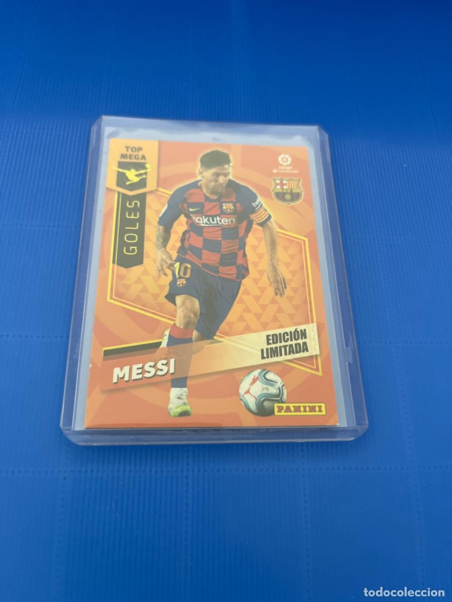 Coleccionismo cromos antiguos: Cromo de messi panini 2020 edici&oacute;n limitada - Foto 1