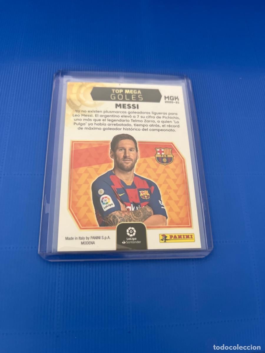 Coleccionismo cromos antiguos: Cromo de messi panini 2020 edici&oacute;n limitada - Foto 2