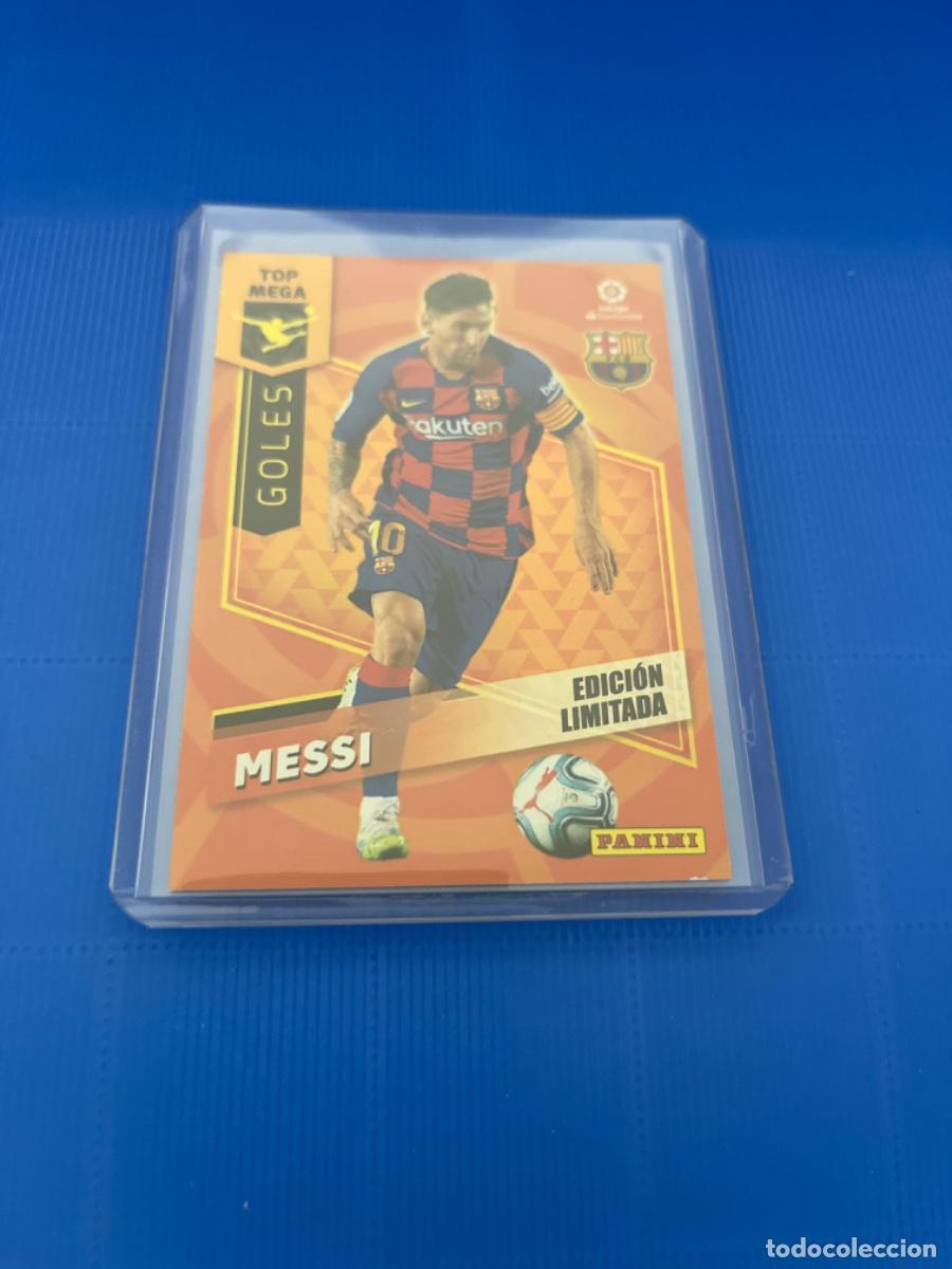 Coleccionismo cromos antiguos: Cromo de messi panini 2020 edici&oacute;n limitada - Foto 1