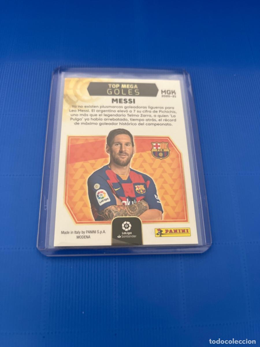 Coleccionismo cromos antiguos: Cromo de messi panini 2020 edici&oacute;n limitada - Foto 2