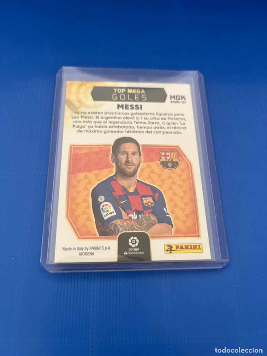 Coleccionismo cromos antiguos: Cromo de messi panini 2020 edici&oacute;n limitada - Foto 2