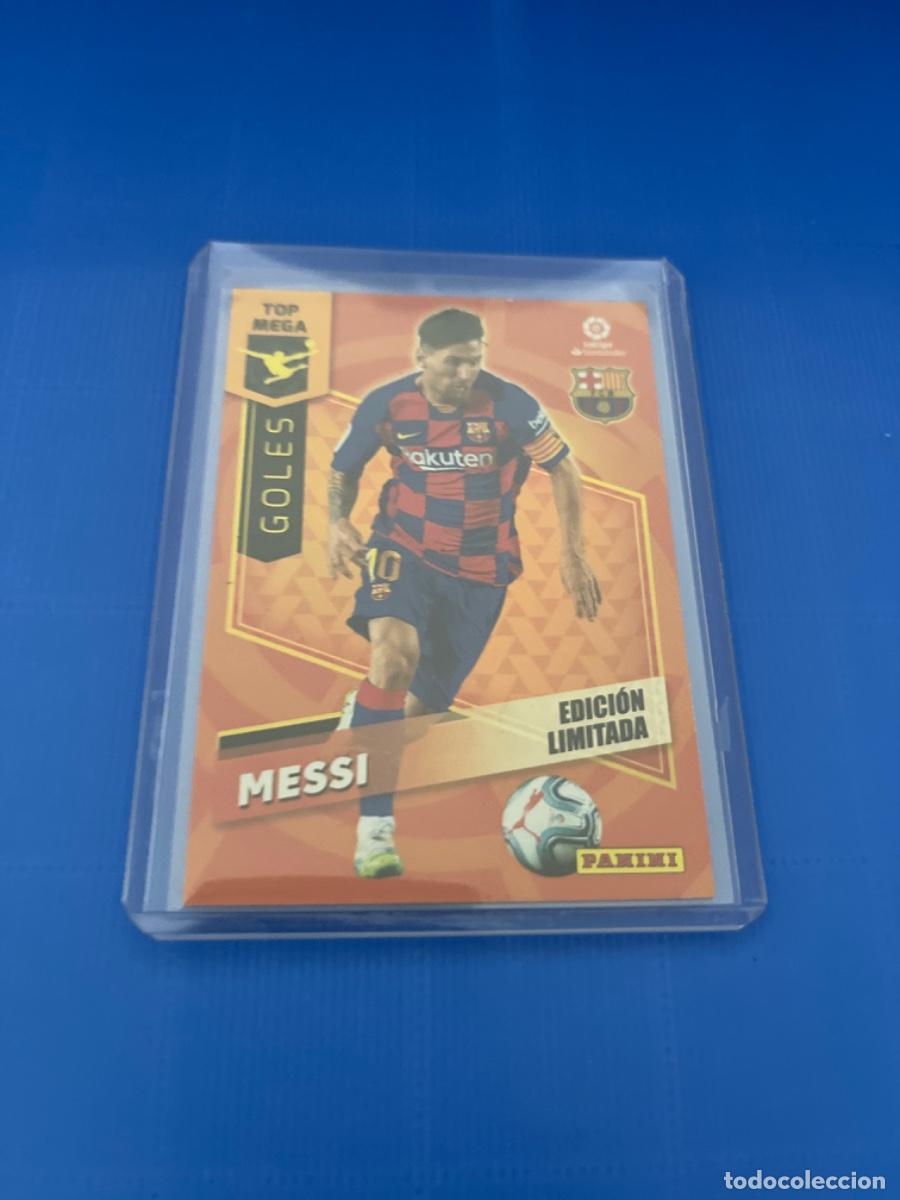 Coleccionismo cromos antiguos: Cromo de messi panini 2020 edici&oacute;n limitada - Foto 1