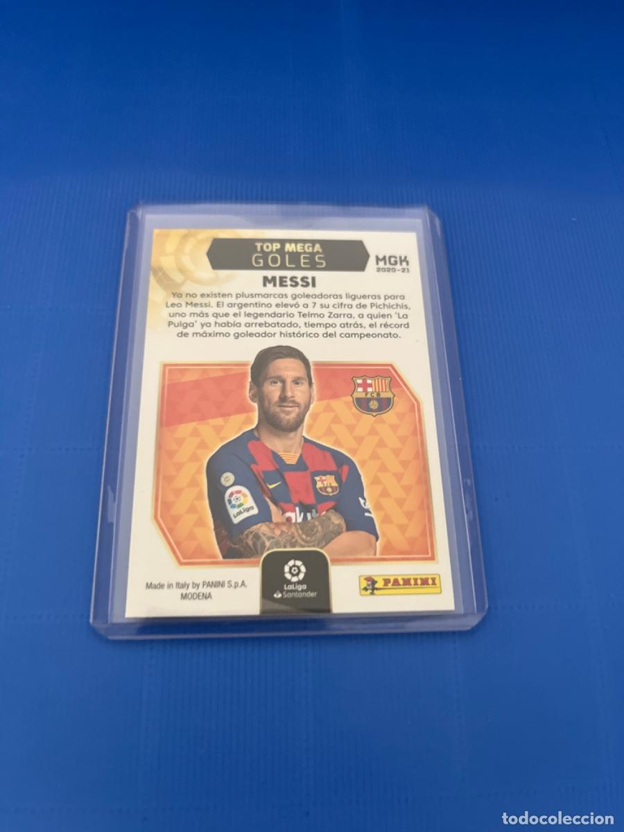 Coleccionismo cromos antiguos: Cromo de messi panini 2020 edici&oacute;n limitada - Foto 2