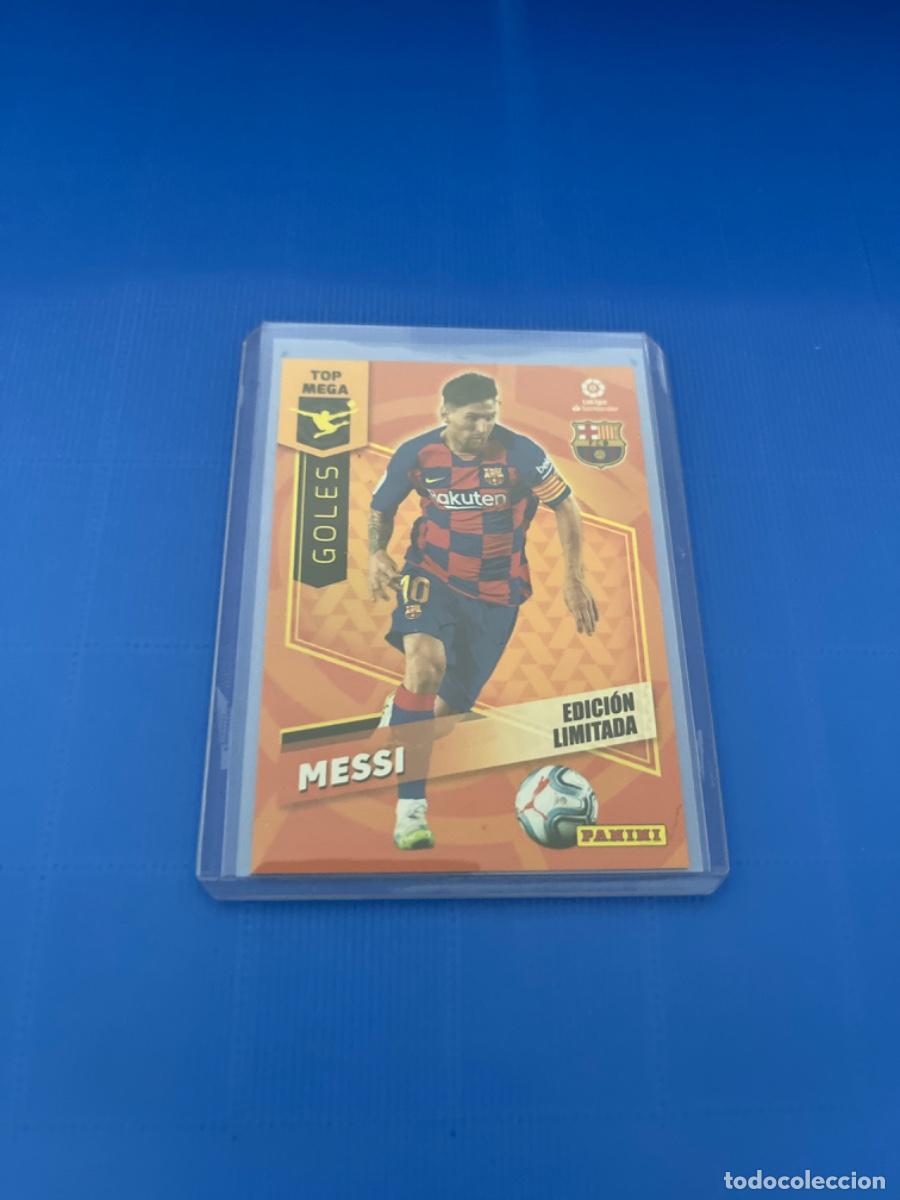 Coleccionismo cromos antiguos: Cromo de messi panini 2020 edici&oacute;n limitada - Foto 1