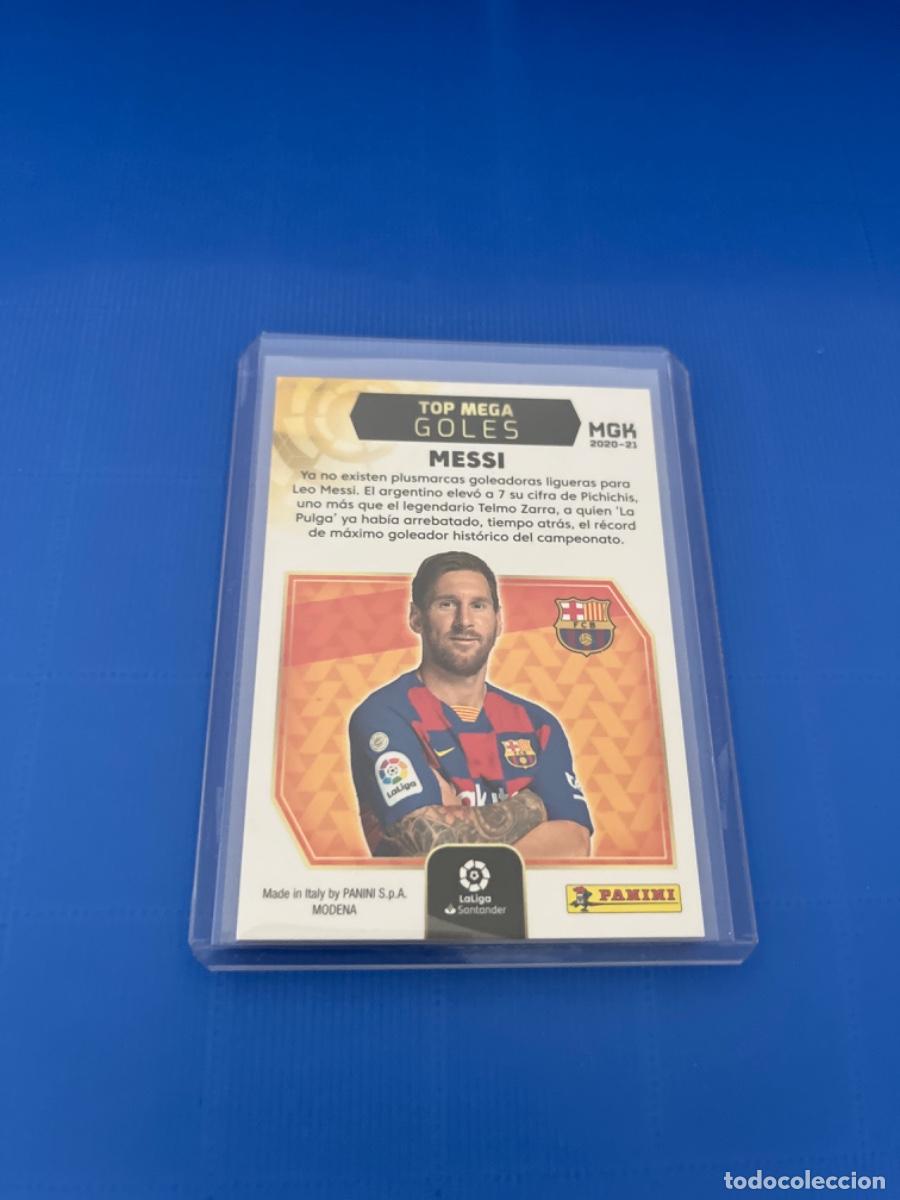 Coleccionismo cromos antiguos: Cromo de messi panini 2020 edici&oacute;n limitada - Foto 2