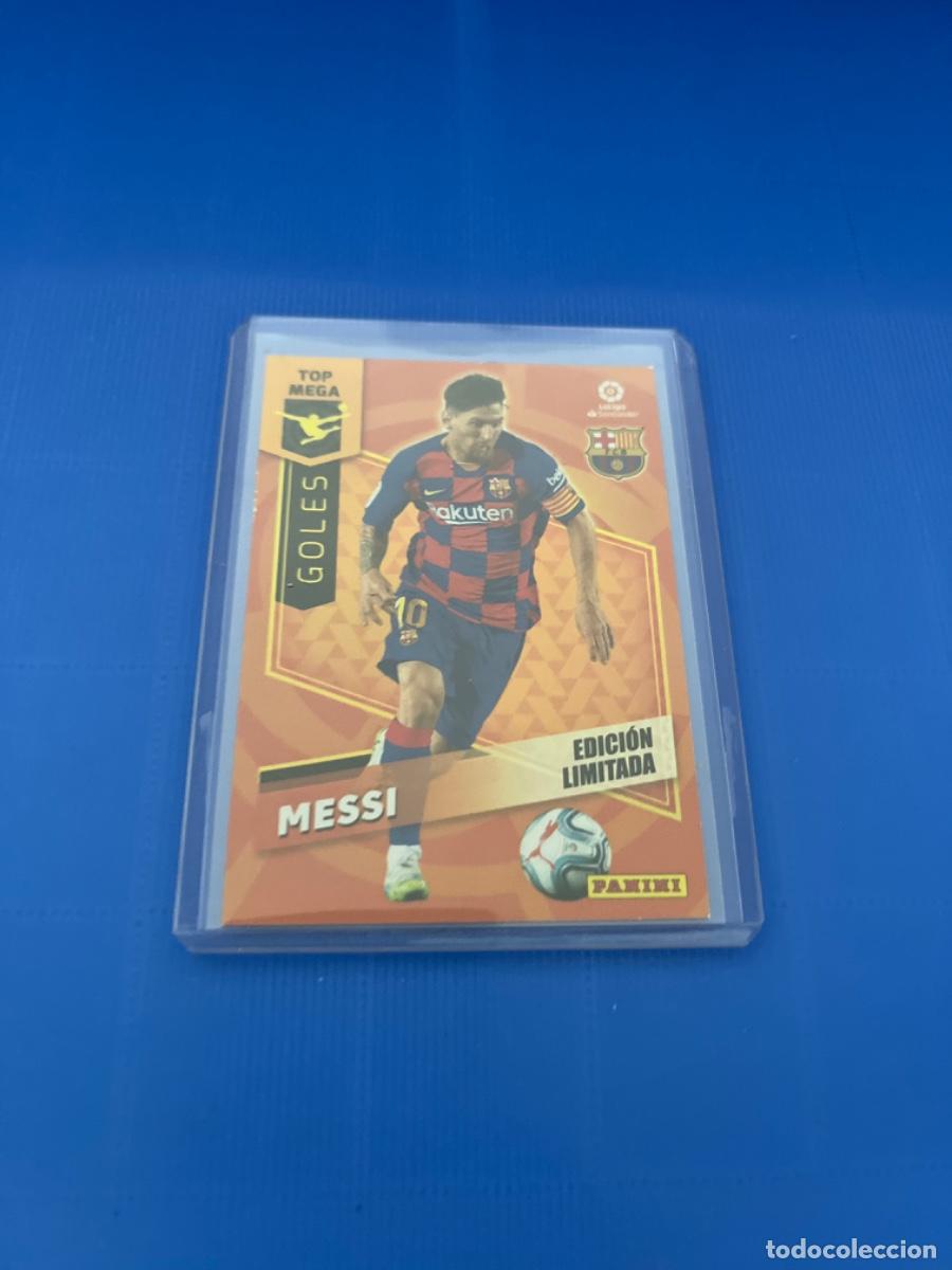 Coleccionismo cromos antiguos: Cromo de messi panini 2020 edici&oacute;n limitada - Foto 1
