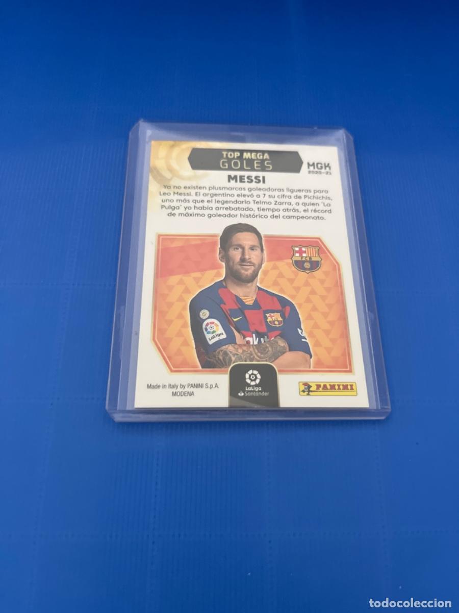 Coleccionismo cromos antiguos: Cromo de messi panini 2020 edici&oacute;n limitada - Foto 2
