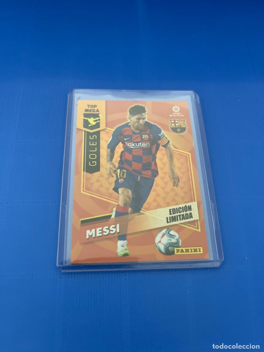 Coleccionismo cromos antiguos: Cromo de messi panini 2020 edici&oacute;n limitada - Foto 1