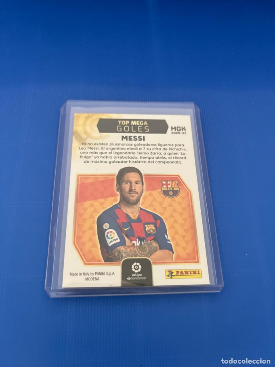 Coleccionismo cromos antiguos: Cromo de messi panini 2020 edici&oacute;n limitada - Foto 2