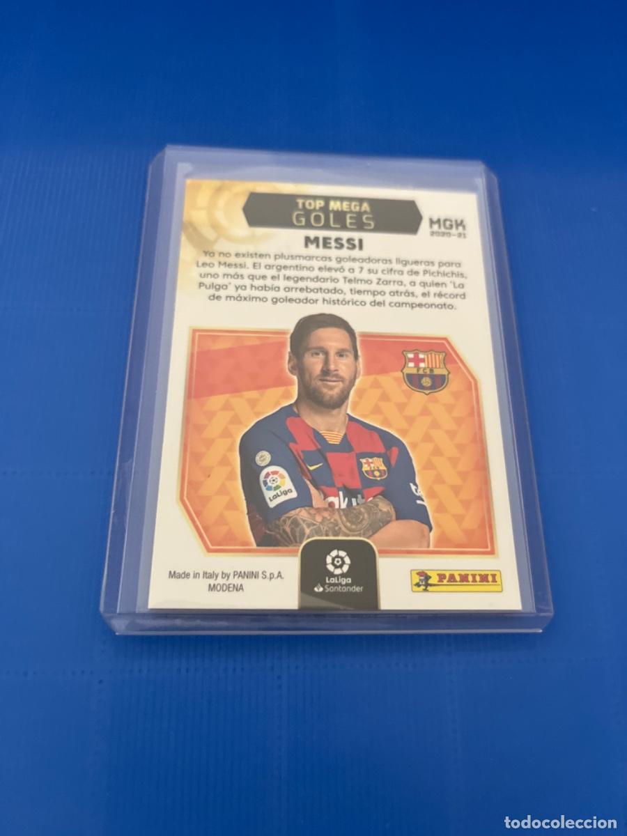 Coleccionismo cromos antiguos: Cromo de messi panini 2020 edici&oacute;n limitada - Foto 2