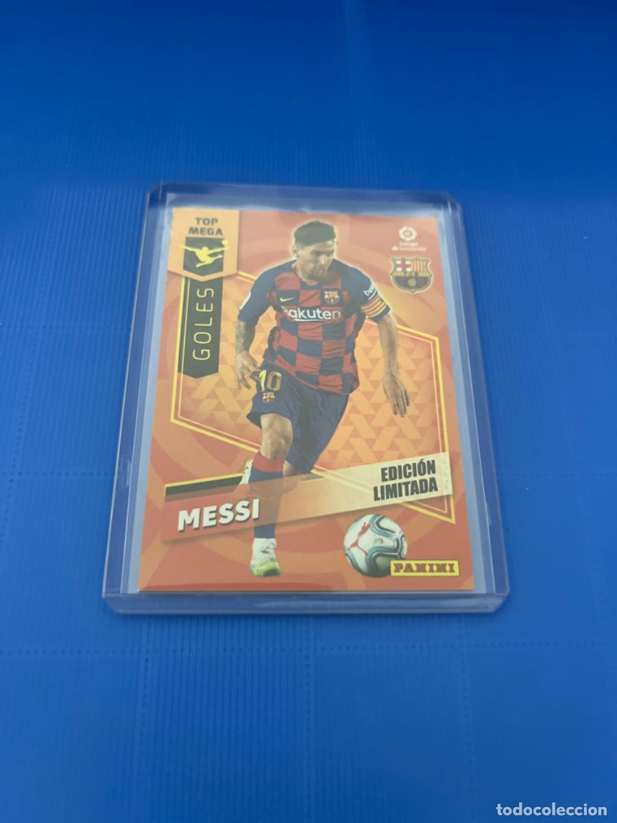 Coleccionismo cromos antiguos: Cromo de messi panini 2020 edici&oacute;n limitada - Foto 1