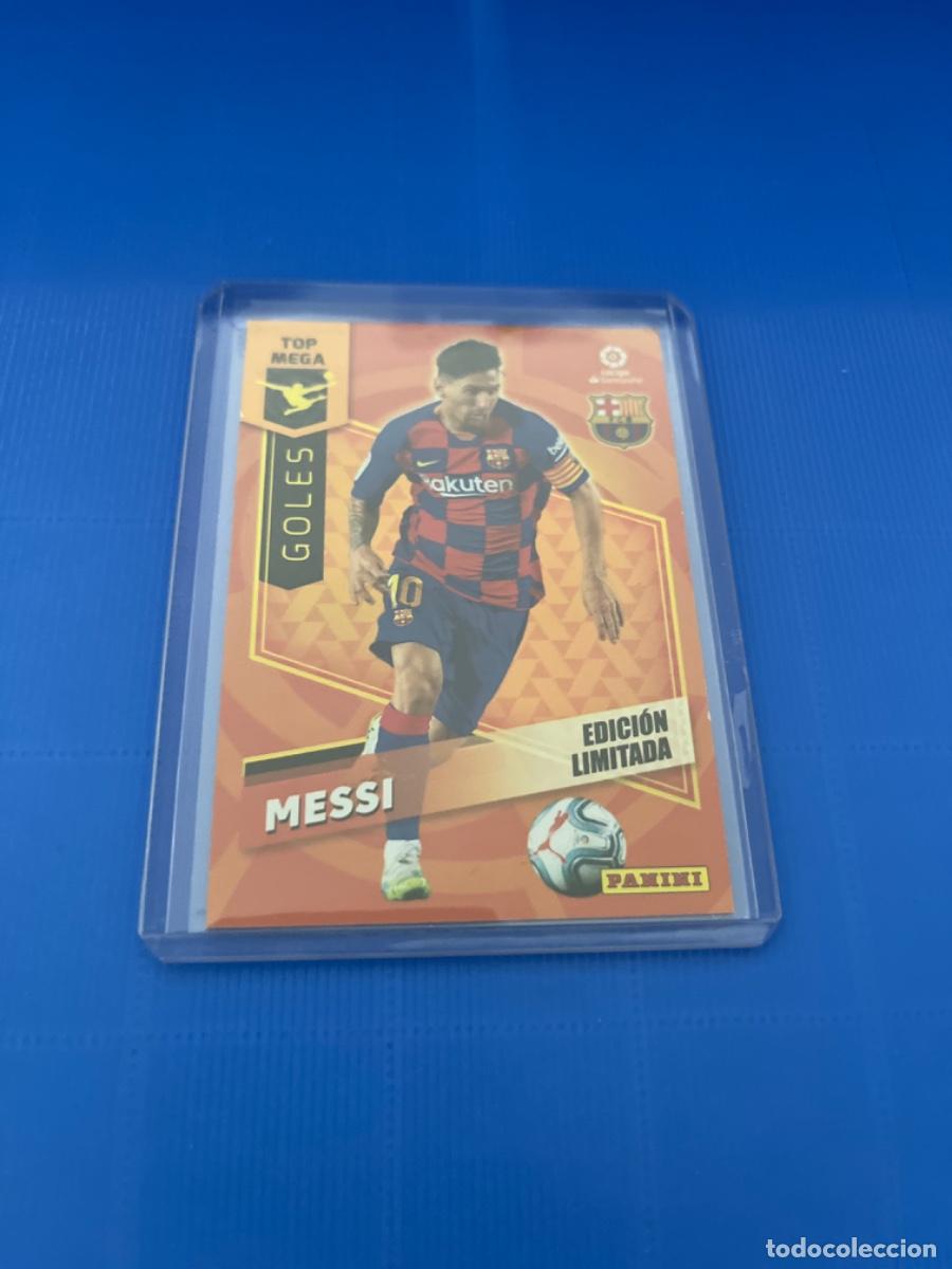 Coleccionismo cromos antiguos: Cromo de messi panini 2020 edici&oacute;n limitada - Foto 1