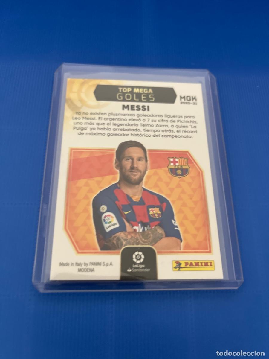 Coleccionismo cromos antiguos: Cromo de messi panini 2020 edici&oacute;n limitada - Foto 2