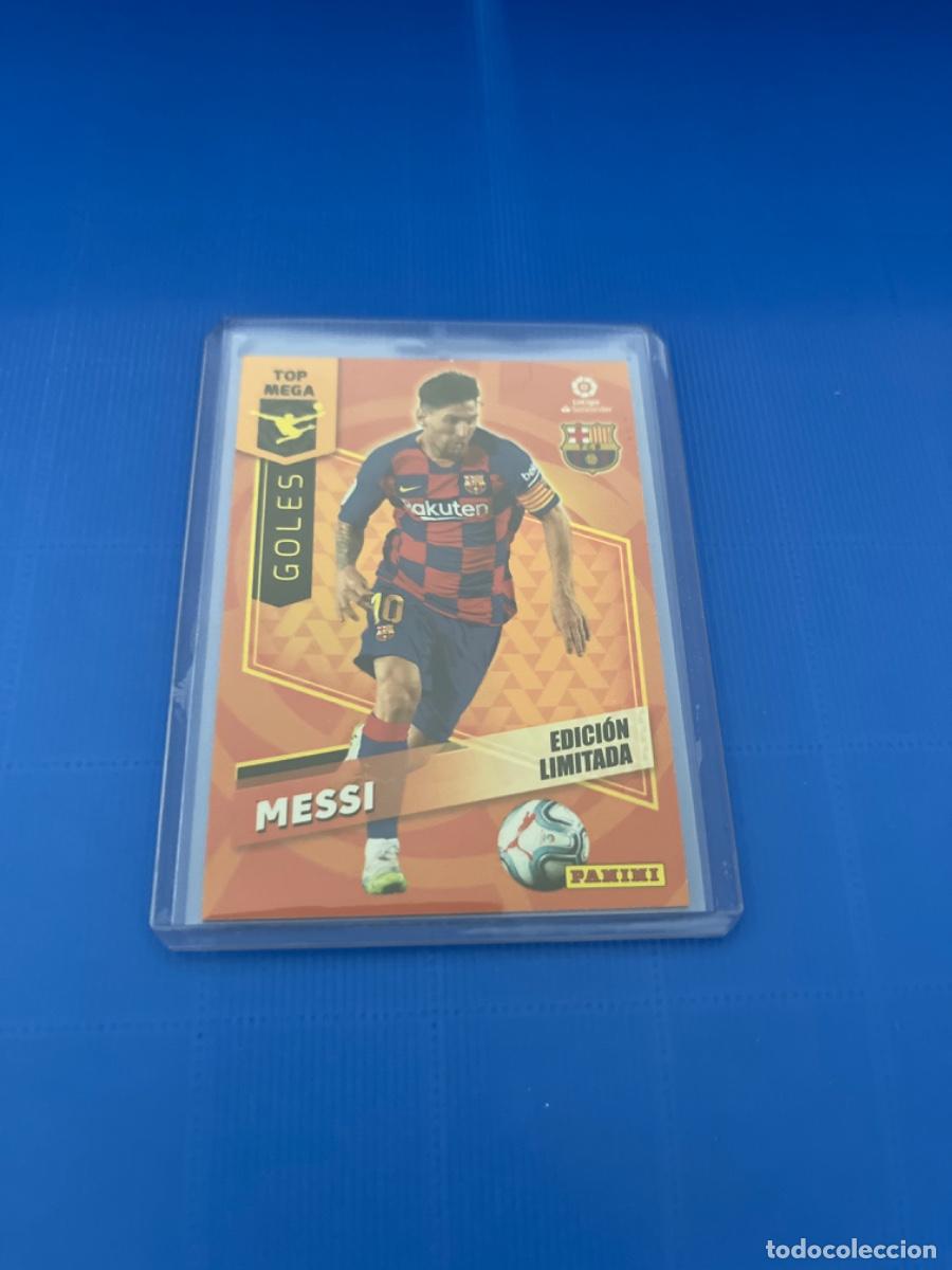 Coleccionismo cromos antiguos: Cromo de messi panini 2020 edici&oacute;n limitada - Foto 1