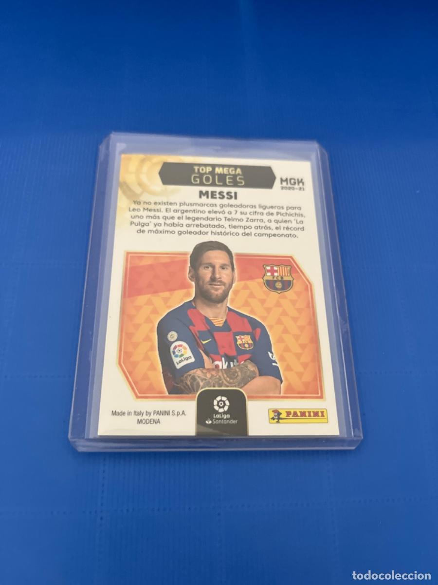 Coleccionismo cromos antiguos: Cromo de messi panini 2020 edici&oacute;n limitada - Foto 2
