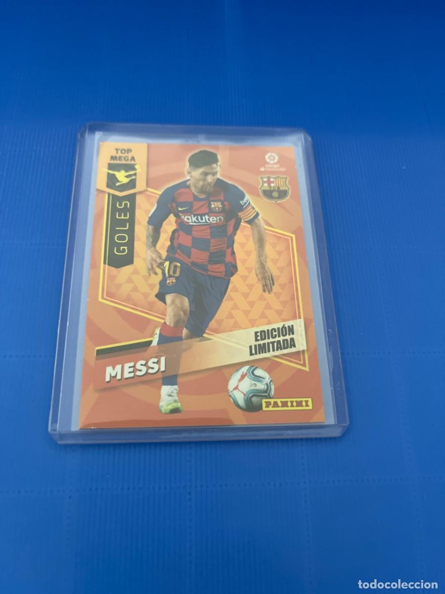 Coleccionismo cromos antiguos: Cromo de messi panini 2020 edici&oacute;n limitada - Foto 1
