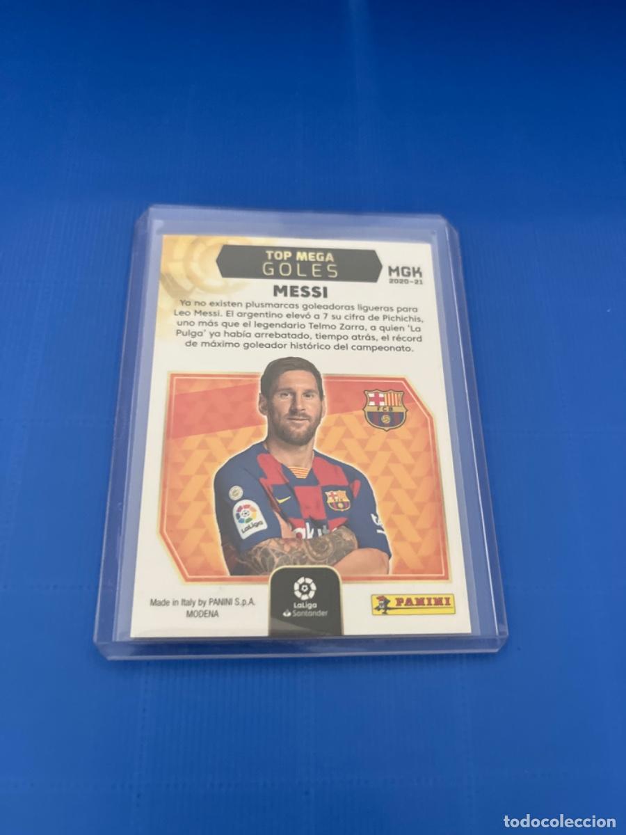 Coleccionismo cromos antiguos: Cromo de messi panini 2020 edici&oacute;n limitada - Foto 2