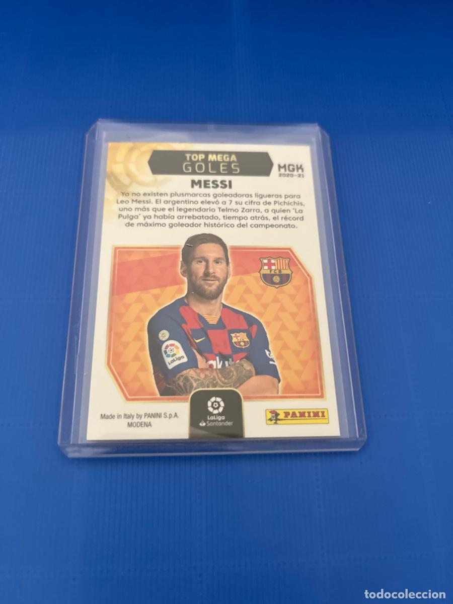 Coleccionismo cromos antiguos: Cromo de messi panini 2020 edici&oacute;n limitada - Foto 2