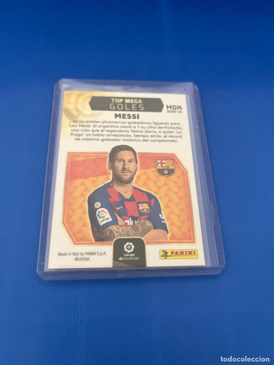 Coleccionismo cromos antiguos: Cromo de messi panini 2020 edici&oacute;n limitada - Foto 2