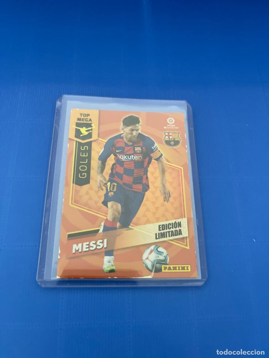 Coleccionismo cromos antiguos: Cromo de messi panini 2020 edici&oacute;n limitada - Foto 1