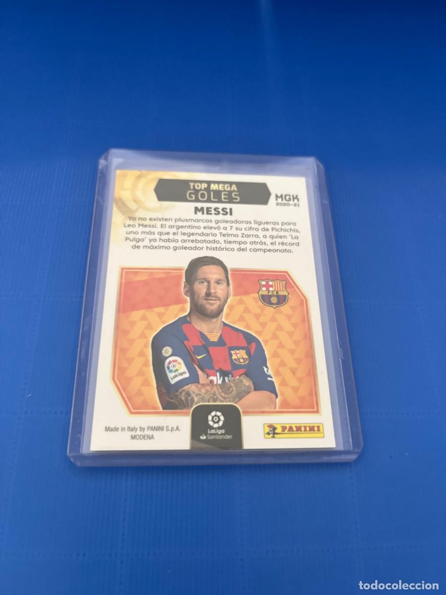 Coleccionismo cromos antiguos: Cromo de messi panini 2020 edici&oacute;n limitada - Foto 2