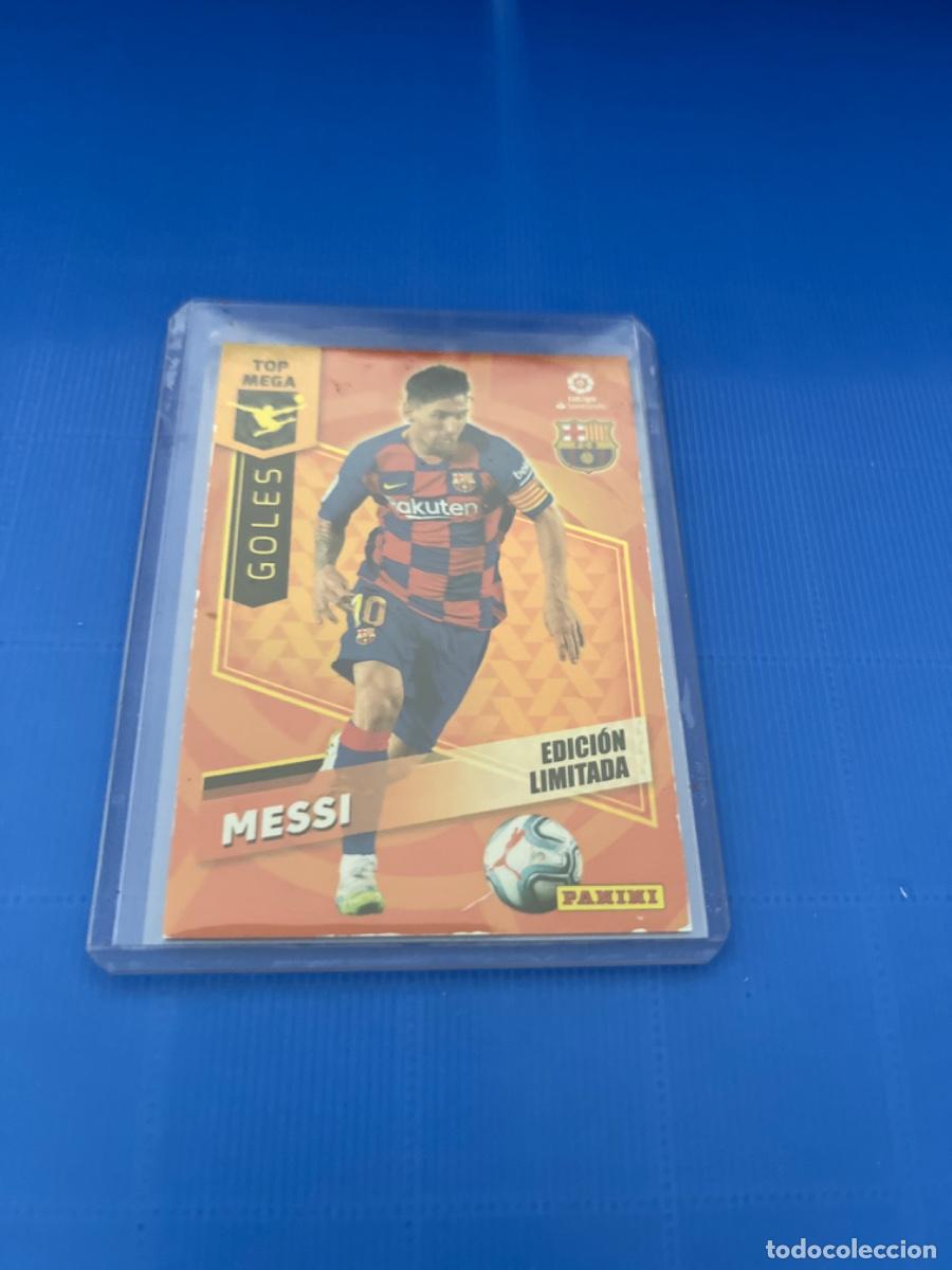 Coleccionismo cromos antiguos: Cromo de messi panini 2020 edici&oacute;n limitada - Foto 1