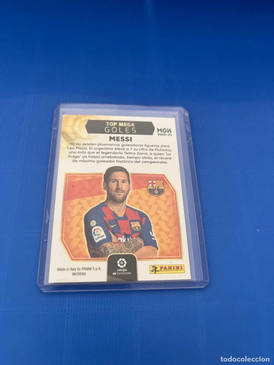 Coleccionismo cromos antiguos: Cromo de messi panini 2020 edici&oacute;n limitada - Foto 2