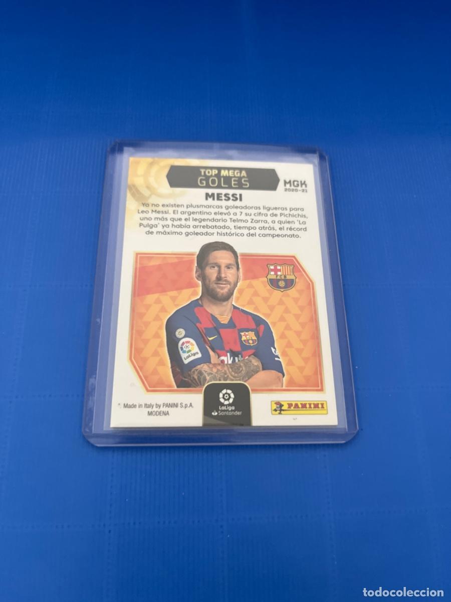 Coleccionismo cromos antiguos: Cromo de messi panini 2020 edici&oacute;n limitada - Foto 2