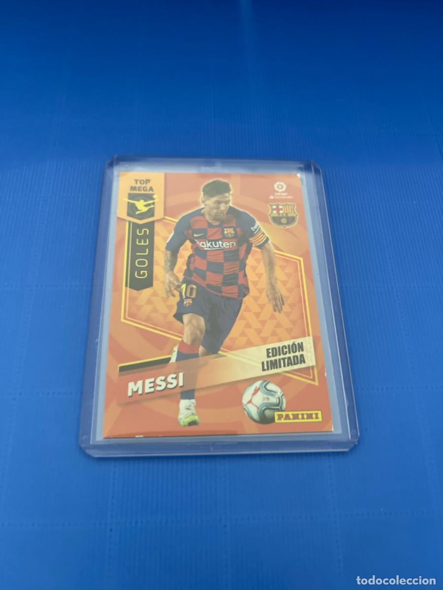 Coleccionismo cromos antiguos: Cromo de messi panini 2020 edici&oacute;n limitada - Foto 1