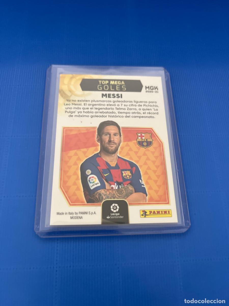 Coleccionismo cromos antiguos: Cromo de messi panini 2020 edici&oacute;n limitada - Foto 2