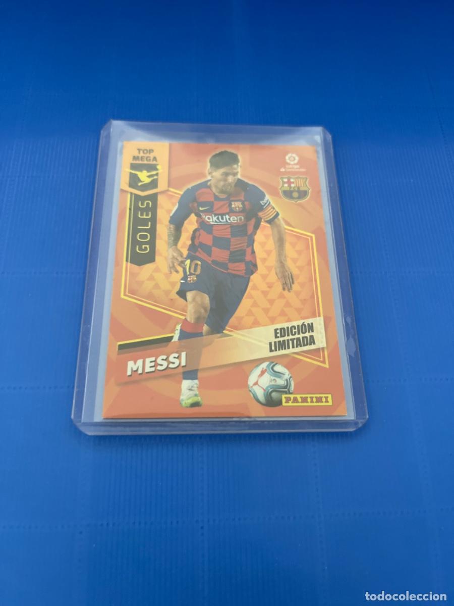 Coleccionismo cromos antiguos: Cromo de messi panini 2020 edici&oacute;n limitada - Foto 1
