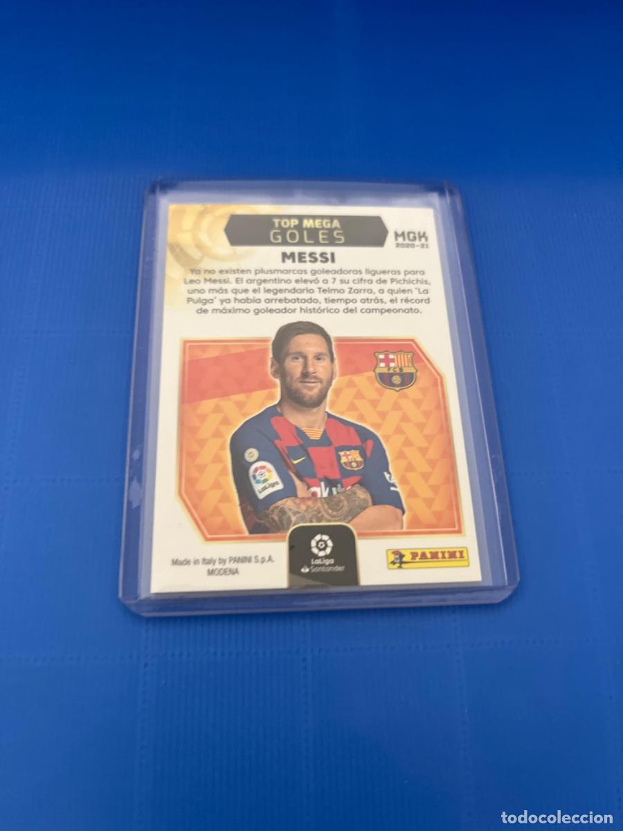 Coleccionismo cromos antiguos: Cromo de messi panini 2020 edici&oacute;n limitada - Foto 2