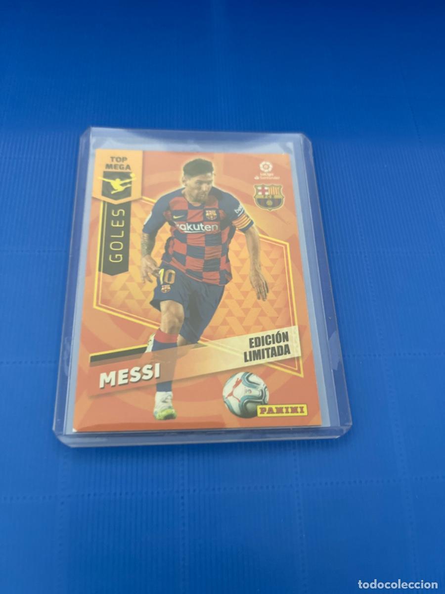 Coleccionismo cromos antiguos: Cromo de messi panini 2020 edici&oacute;n limitada - Foto 1