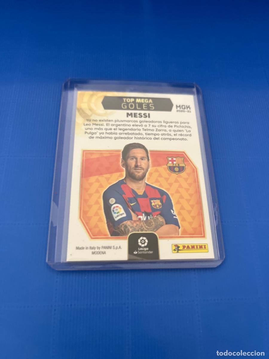 Coleccionismo cromos antiguos: Cromo de messi panini 2020 edici&oacute;n limitada - Foto 2