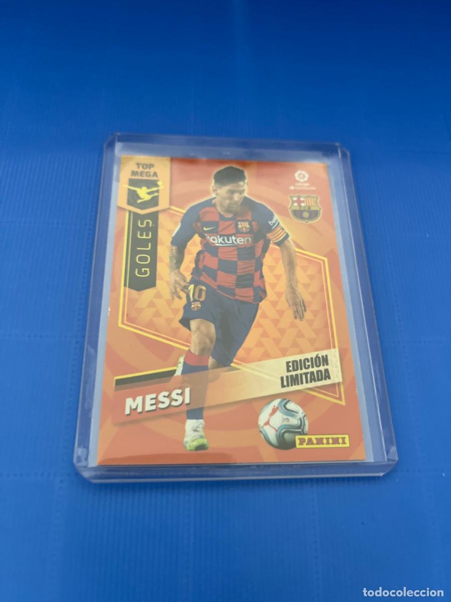 Coleccionismo cromos antiguos: Cromo de messi panini 2020 edici&oacute;n limitada - Foto 1