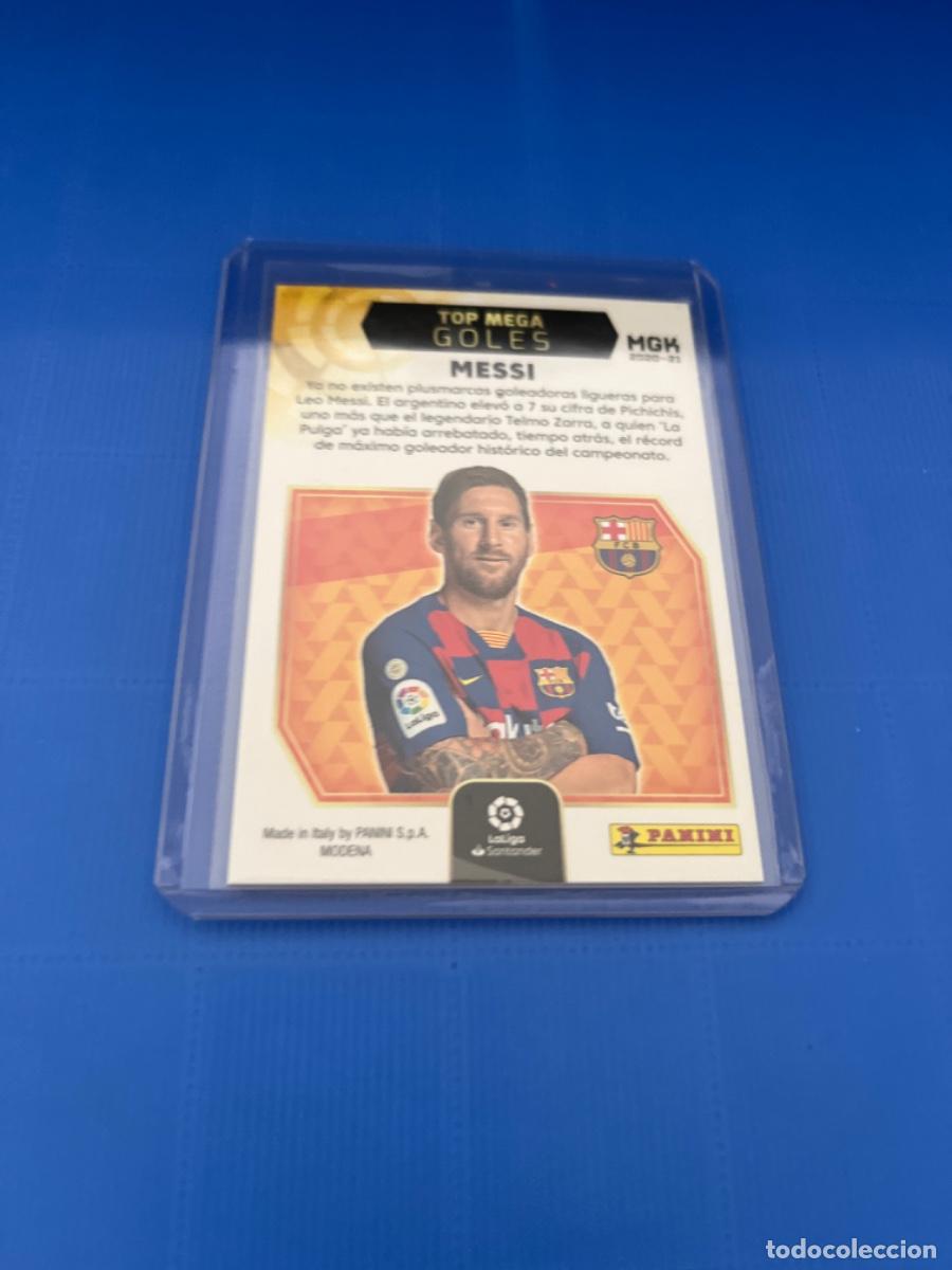 Coleccionismo cromos antiguos: Cromo de messi panini 2020 edici&oacute;n limitada - Foto 2