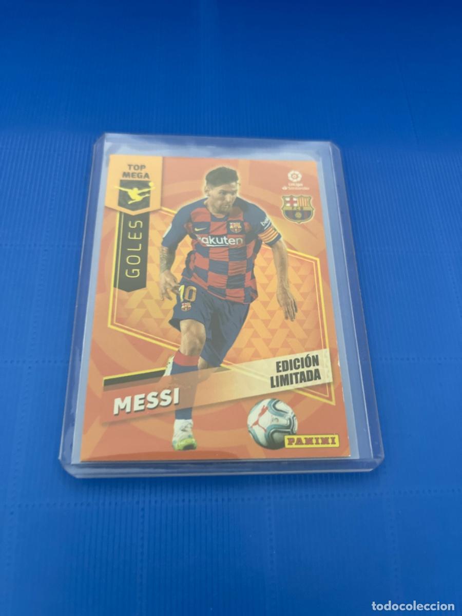 Coleccionismo cromos antiguos: Cromo de messi panini 2020 edici&oacute;n limitada - Foto 1