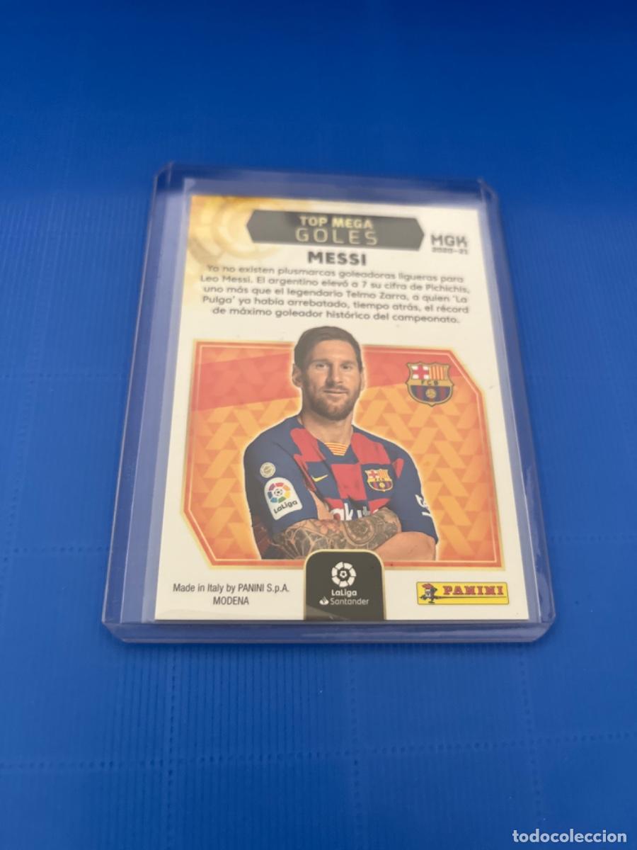 Coleccionismo cromos antiguos: Cromo de messi panini 2020 edici&oacute;n limitada - Foto 2