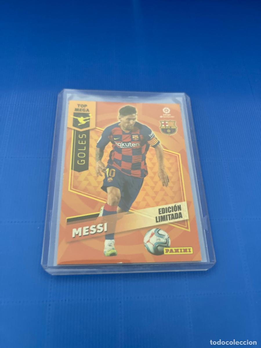 Coleccionismo cromos antiguos: Cromo de messi panini 2020 edici&oacute;n limitada - Foto 1