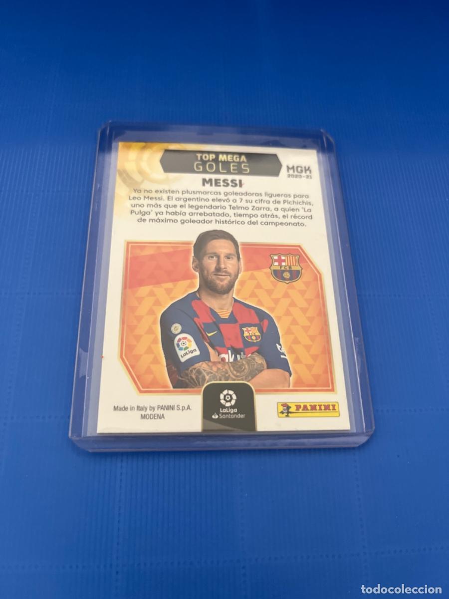 Coleccionismo cromos antiguos: Cromo de messi panini 2020 edici&oacute;n limitada - Foto 2