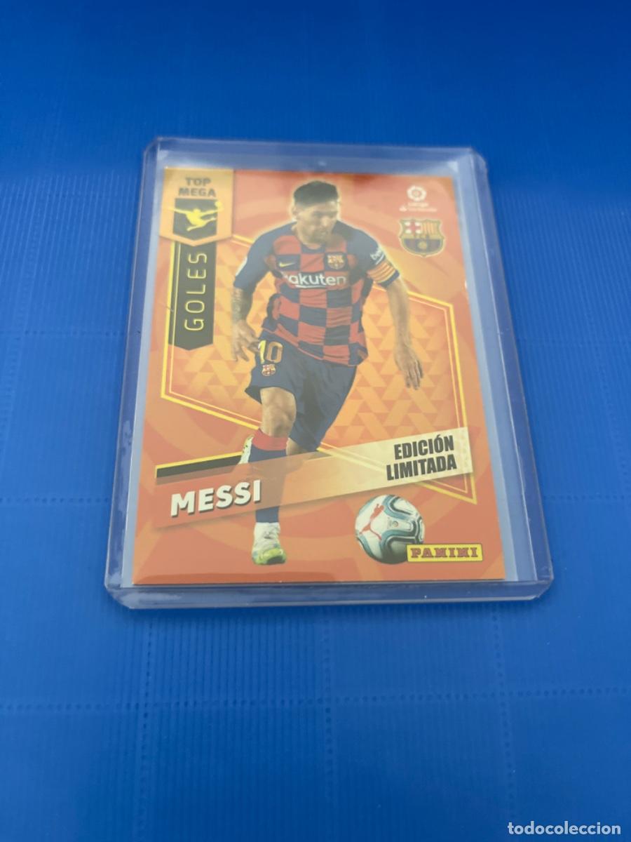 Coleccionismo cromos antiguos: Cromo de messi panini 2020 edici&oacute;n limitada - Foto 1