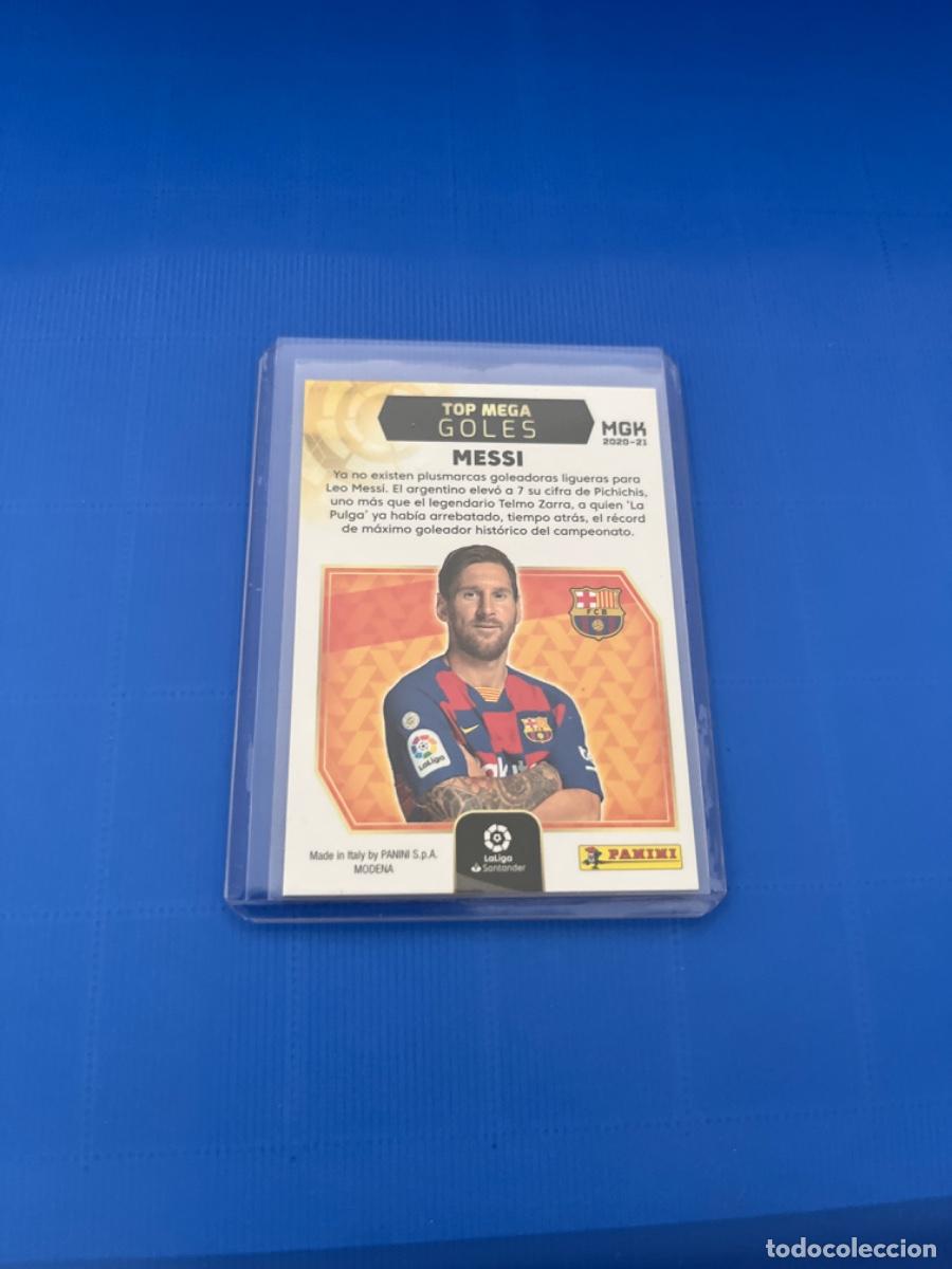 Coleccionismo cromos antiguos: Cromo de messi panini 2020 edici&oacute;n limitada - Foto 2