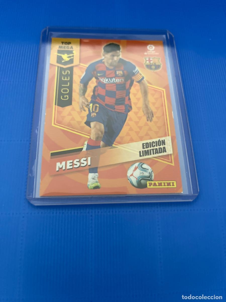 Coleccionismo cromos antiguos: Cromo de messi panini 2020 edici&oacute;n limitada - Foto 1