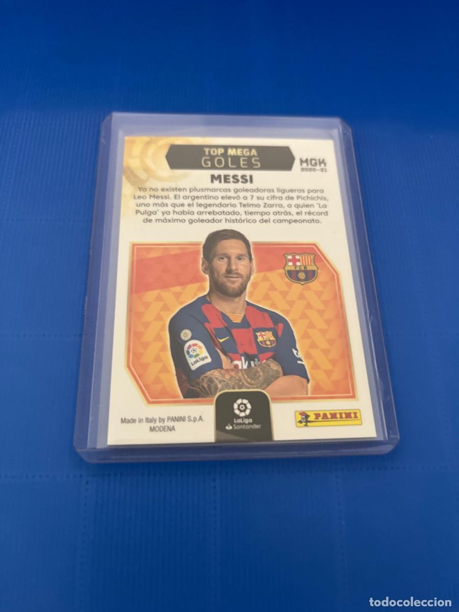 Coleccionismo cromos antiguos: Cromo de messi panini 2020 edici&oacute;n limitada - Foto 2