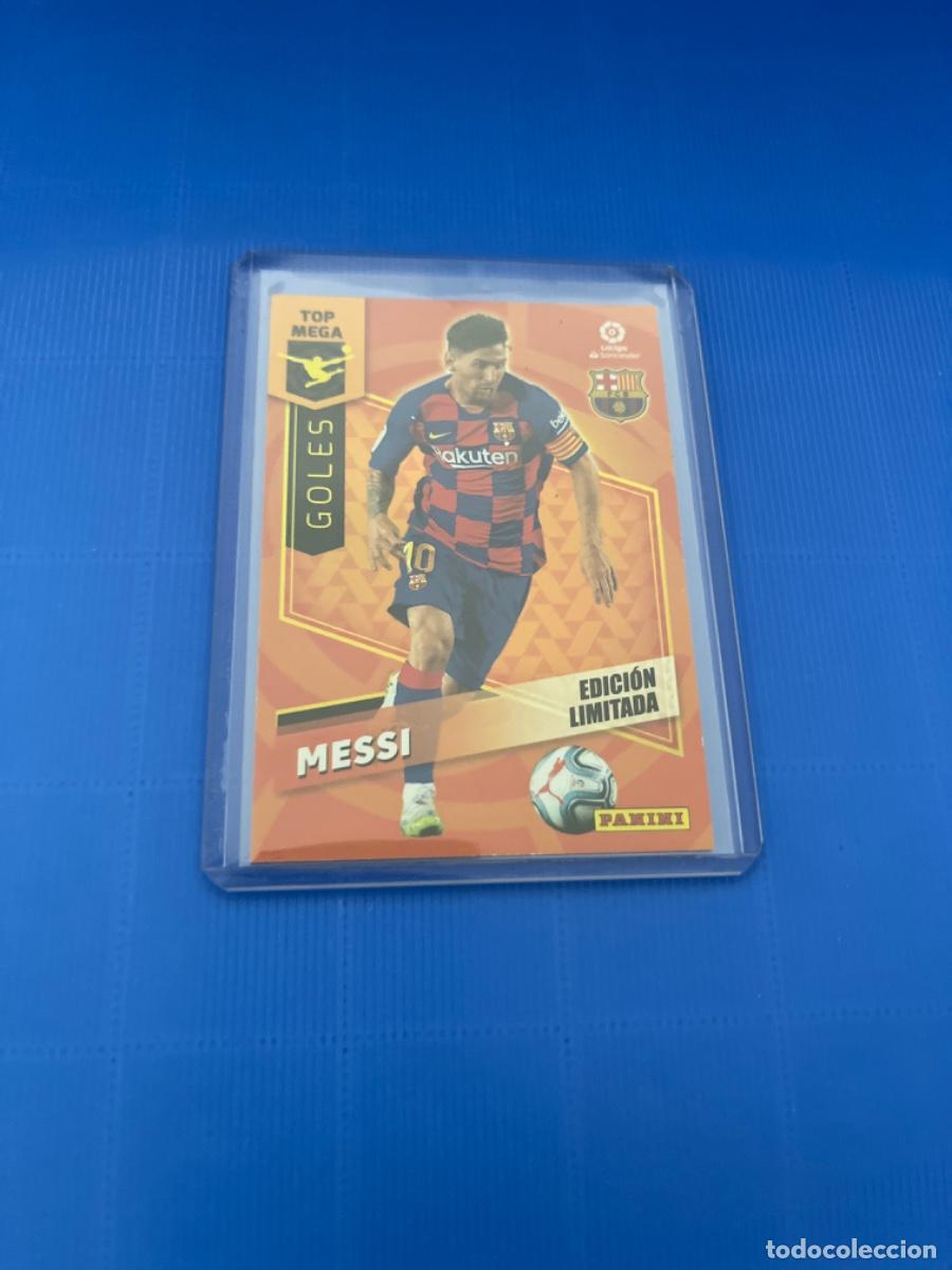 Coleccionismo cromos antiguos: Cromo de messi panini 2020 edici&oacute;n limitada - Foto 1