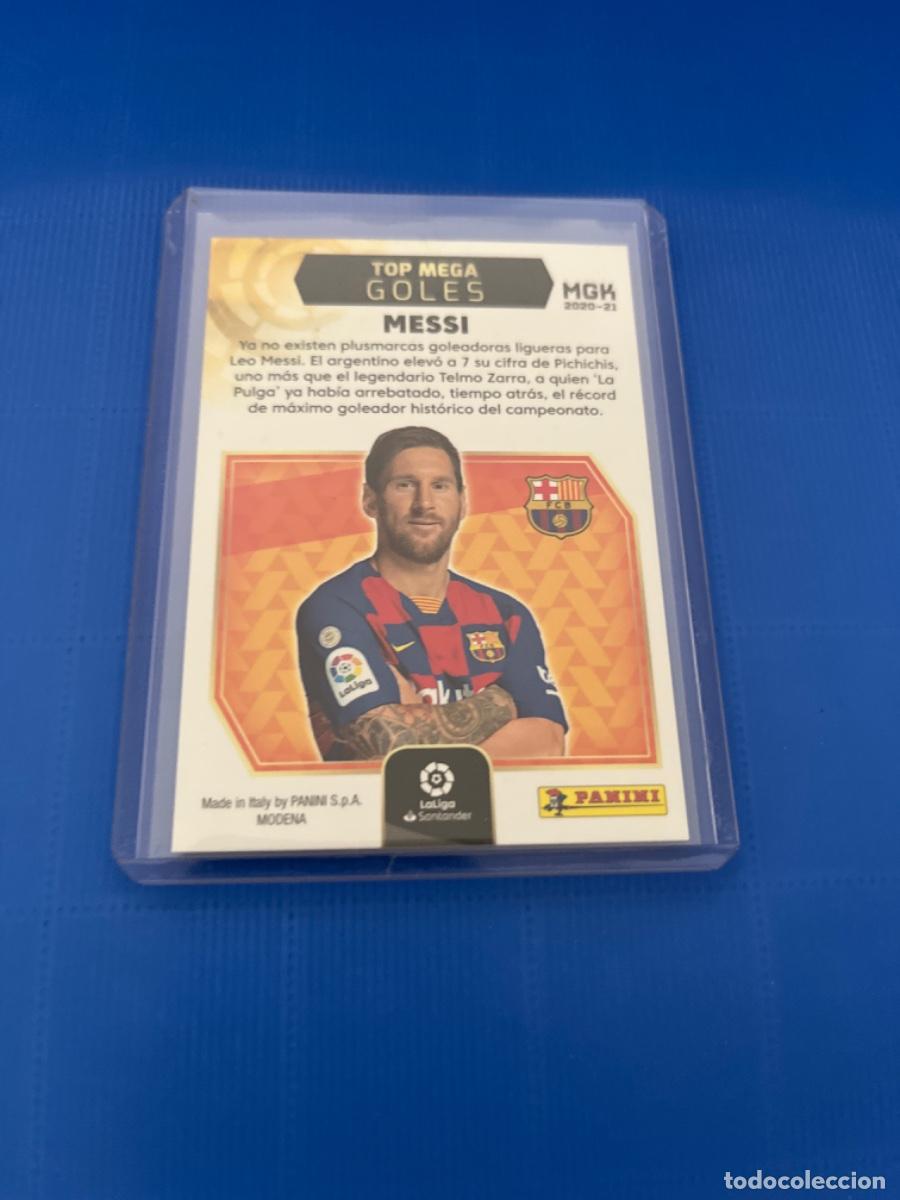 Coleccionismo cromos antiguos: Cromo de messi panini 2020 edici&oacute;n limitada - Foto 2